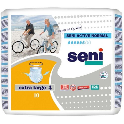 Seni Active Super Plus Large Disposable Underwear, Heavy Absorbency, 36