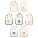 Baveta bumbac/PVC 20 x 28 cm 7/set