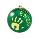 Christmas Ball Green/Gold