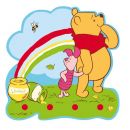 Cuier 4 agatatoare Pooh