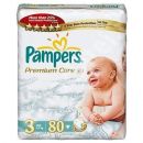 cutece nr. 3 Premium Care, 5-9 kg, 80 bucati