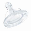 "Physiologic"tetina silicon 2buc, flux rapid, 4+