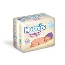 Scutece copii din bumbac organic(bio) HUGGIES NEWBORN Nr.1 ( 2-5kg) 18+2 buc