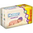 Scutece nr. 2 NewBorn din bumbac organic, 3-6 kg, 35+6 bucati