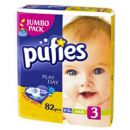 Scutece Pufies midi nr.3; 4-9 kg (jumbo pack) 82 buc