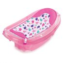 Set cadita si suport de baita Sparkle and Splash - Pink