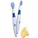 Set de periute pentru masajul gingiilor, 2 buc/blister + inel de protectie