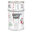 SketchPaint transparent 1L - Vopsea pentru scris pe pereti