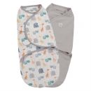 Swaddle Me - Sistem de infasare 2 piese Jungle, 0-3 luni